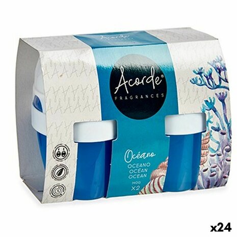 Luchtverfrisserset Acorde 1165-OCEAN Oceaan Gel (24 Stuks) 1