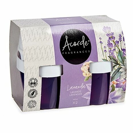 Luchtverfrisserset Acorde 1165-LAVANDA Lavendel Gel (24 Stuks) 3