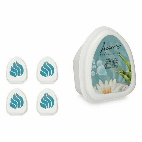 Luchtverfrisserset Acorde MINIG-FRESHLINE Schone Kleren 50 g (12 Stuks) 3