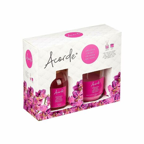 Luchtverfrisserset Acorde B-924A Orchidee 100 ml (6 Stuks) 3