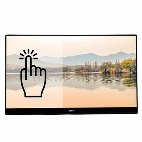 Monitor met Touchscreen iggual MTL270HS 27" LED IPS 75 Hz 1