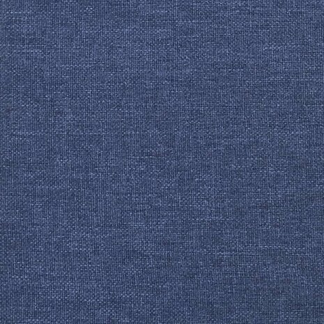 Boxspring met matras stof blauw 80x200 cm 9
