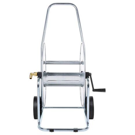 Slanghaspelkar voor 80 m 3/4" slang staal 3