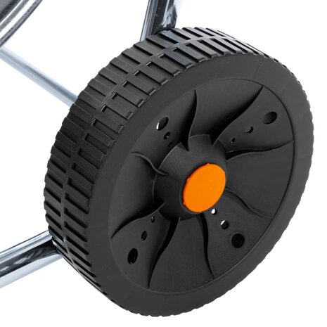 Slanghaspelkar voor 80 m 3/4" slang staal 9