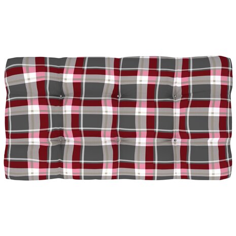 Tweezitsbank pallet met kussens zwart geïmpregneerd grenenhout 8