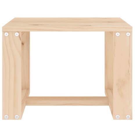 Tuinbijzettafel 40x38x28,5 cm massief grenenhout 3