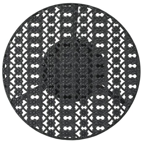 Bistrotafel 40x70 cm metaal zwart 2