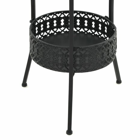 Bistrotafel 40x70 cm metaal zwart 5