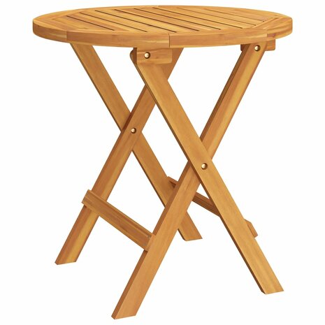 Bistrotafel Ø46x47 cm massief acaciahout 2