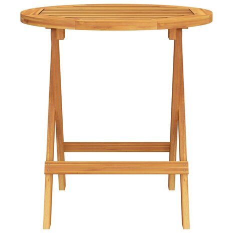 Bistrotafel Ø46x47 cm massief acaciahout 3