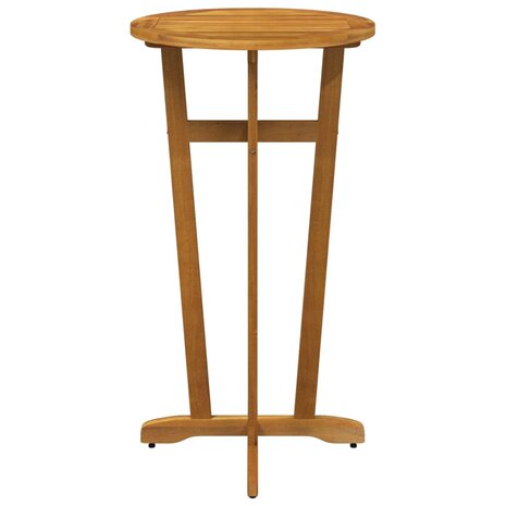 Tuinbartafel Ø 60x105 cm massief acaciahout 3