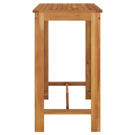 Tuinbartafel 120x60x105 cm massief acaciahout 4