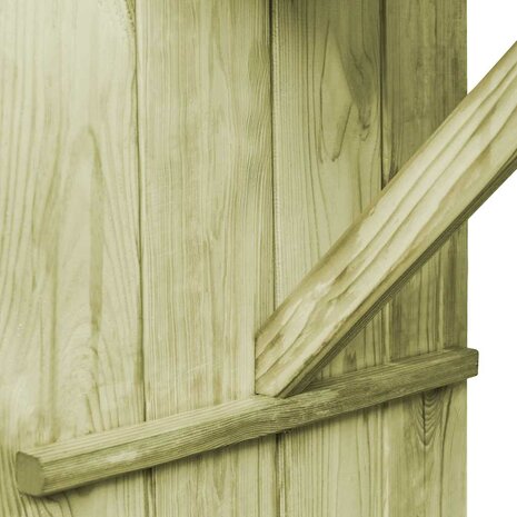Bartafel 170x60x110 cm geïmpregneerd grenenhout 4