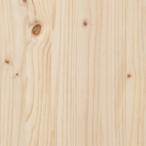 Tuinbartafel met dak 112,5x57x195,5 cm massief hout 8