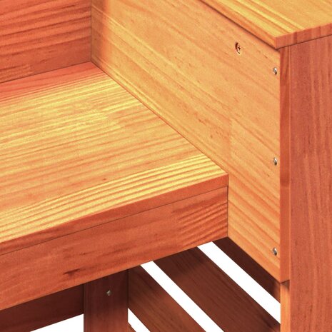 Tuinbartafel wasbruin 113,5x50x103 cm massief grenenhout 7