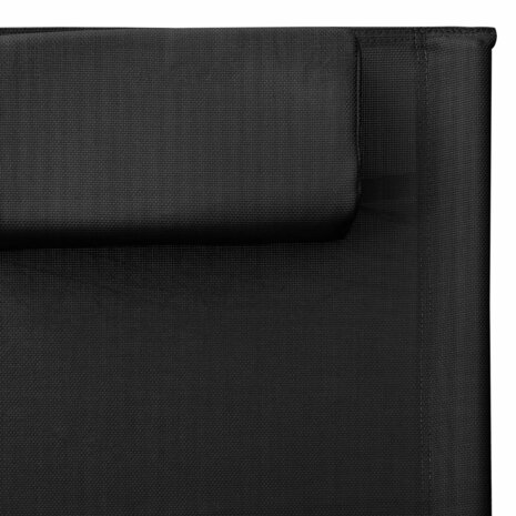 Ligbed textileen zwart en grijs 6