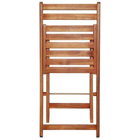 Bistrostoelen 2 st massief acaciahout 5