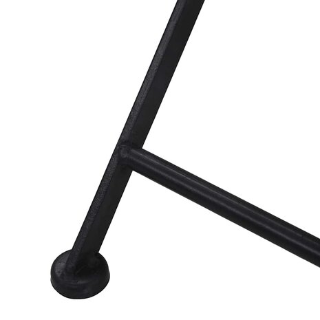 Bistrostoelen mozaïek 2 st oranje en grijs 9