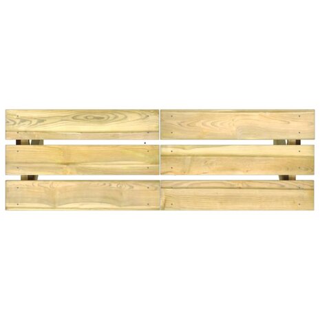 Tuinbank 110 cm geïmpregneerd grenenhout 5