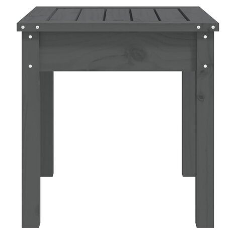 Tuinbank 50x44x45 cm massief grenenhout grijs 5