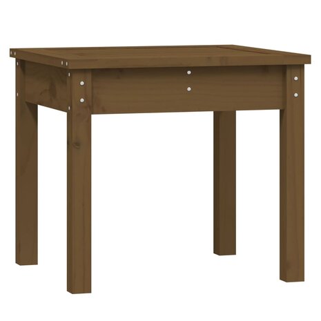 Tuinbank 50x44x45 cm massief grenenhout honingbruin 2