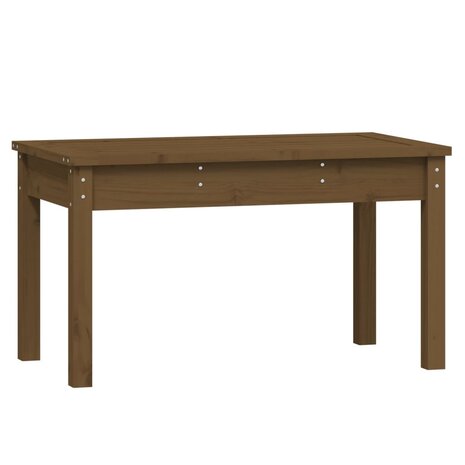 Tuinbank 80x44x45 cm massief grenenhout honingbruin 2