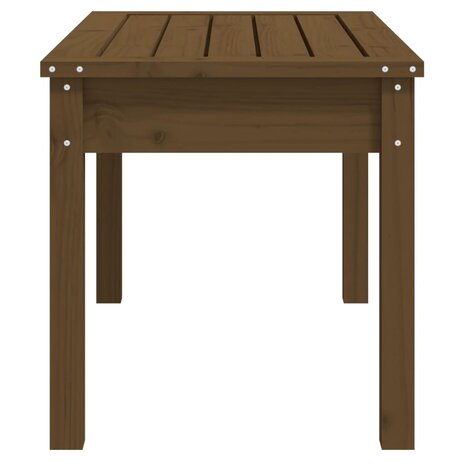 Tuinbank 80x44x45 cm massief grenenhout honingbruin 5