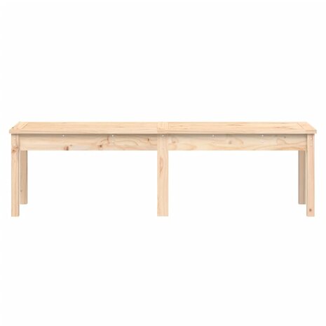 Tuinbank 2-zits 159,5x44x45 cm massief grenenhout 4