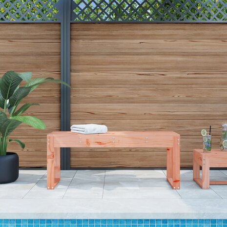 Tuinbank 110x38x45 cm massief douglashout 1