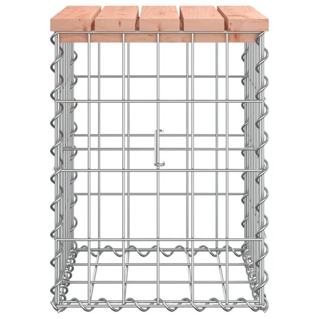 Tuinbank schanskorfontwerp 33x31x42 cm massief douglashout 4