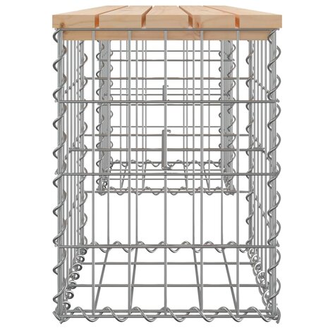 Tuinbank Schanskorfontwerp 103x31x42 cm massief grenenhout 4
