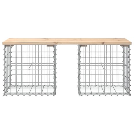 Tuinbank Schanskorfontwerp 103x44x42 cm massief grenenhout 3