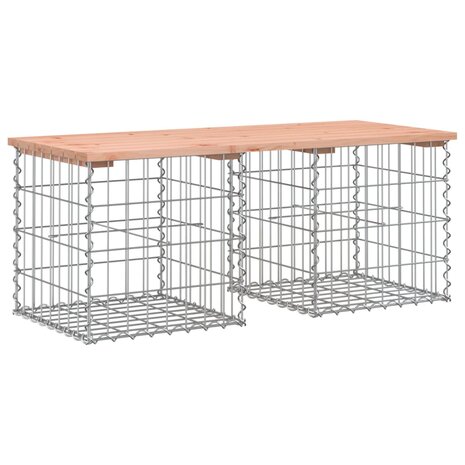 Tuinbank schanskorfontwerp 103x44x42 cm massief douglashout 2