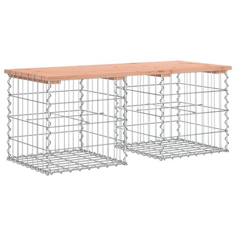 Tuinbank schanskorfontwerp 103x44x42 cm massief douglashout 5