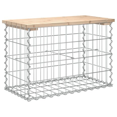Tuinbank schanskorfontwerp 63x31,5x42 cm massief grenenhout 5