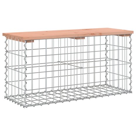 Tuinbank schanskorfontwerp 83x31,5x42 cm massief douglashout 2