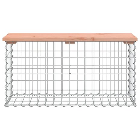 Tuinbank schanskorfontwerp 83x31,5x42 cm massief douglashout 3