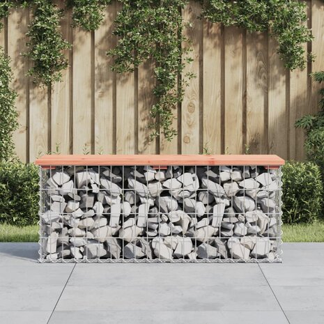 Tuinbank schanskorfontwerp 103x31,5x42 cm massief douglashout 1