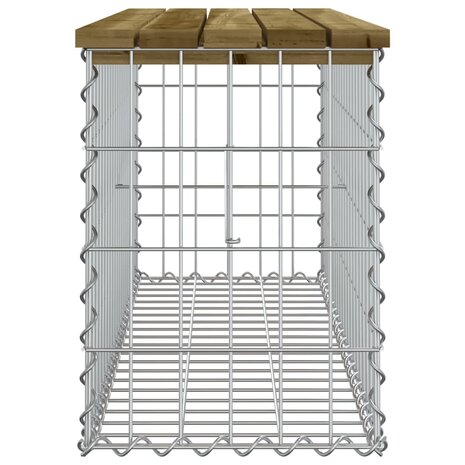 Tuinbank schanskorfontwerp 103x31,5x42 cm geïmpregneerd hout 4