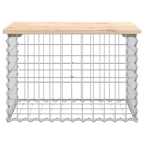 Tuinbank schanskorfontwerp 63x44x42 cm massief grenenhout 3