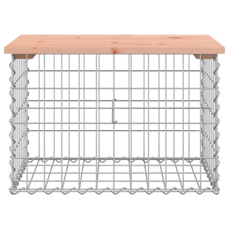 Tuinbank schanskorfontwerp 63x44x42 cm massief douglashout 3