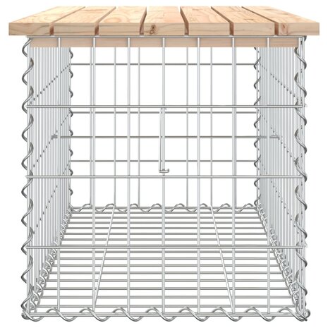 Tuinbank Schanskorfontwerp 83x44x42 cm massief grenenhout 4