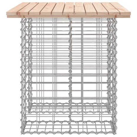 Tuinbank schanskorfontwerp 100x70x72 cm massief grenenhout 4