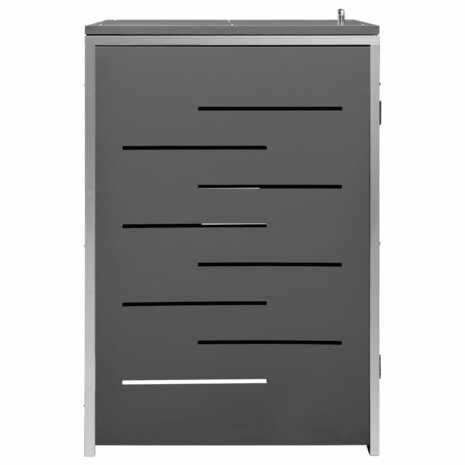 Containerberging enkel 69x77,5x112,5 cm roestvrij staal 6