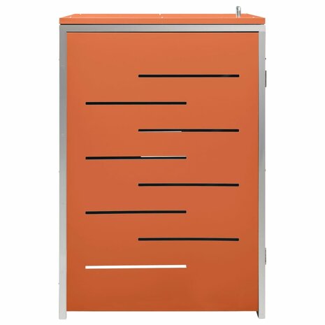 Containerberging enkel 69x77,5x112,5 cm roestvrij staal 6
