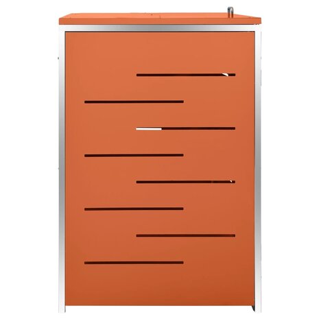 Containerberging vierdubbel 276,5x77,5x112,5 cm roestvrij staal 6