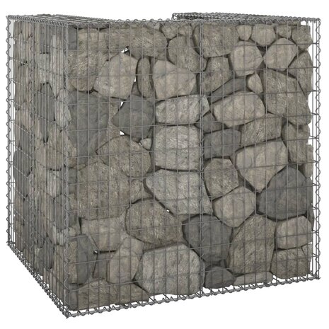 Schanskorf voor container 110x100x110 cm gegalvaniseerd staal 1