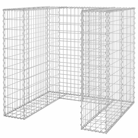 Schanskorf voor container 110x100x110 cm gegalvaniseerd staal 2