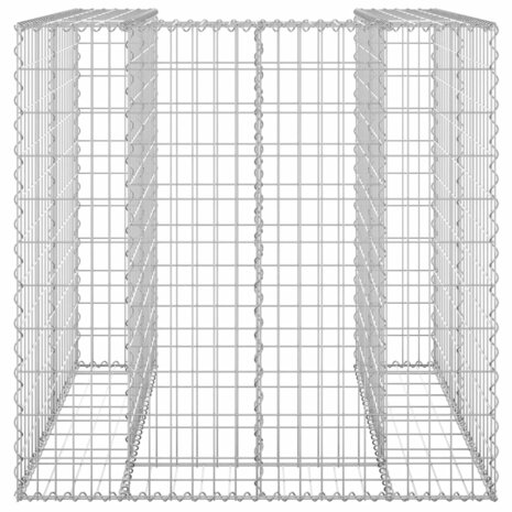 Schanskorf voor container 110x100x110 cm gegalvaniseerd staal 6