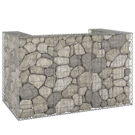 Schanskorf voor containers 180x100x110 cm gegalvaniseerd staal 1